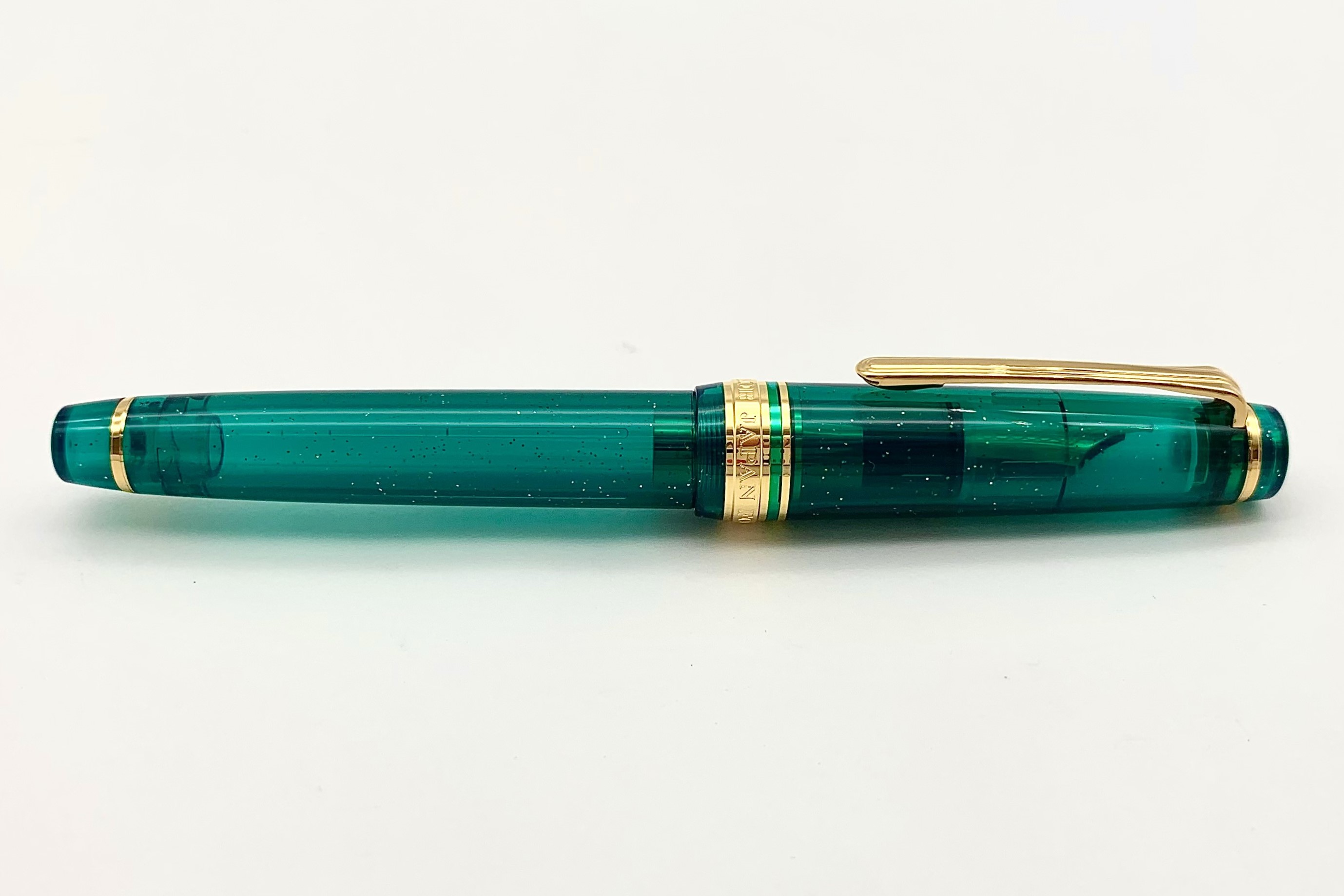 SailorProGearSlimBlueGreenNebulaFountainPen_G